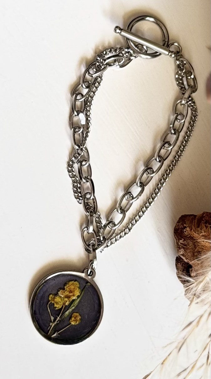 Nature's Yellow Bracelet