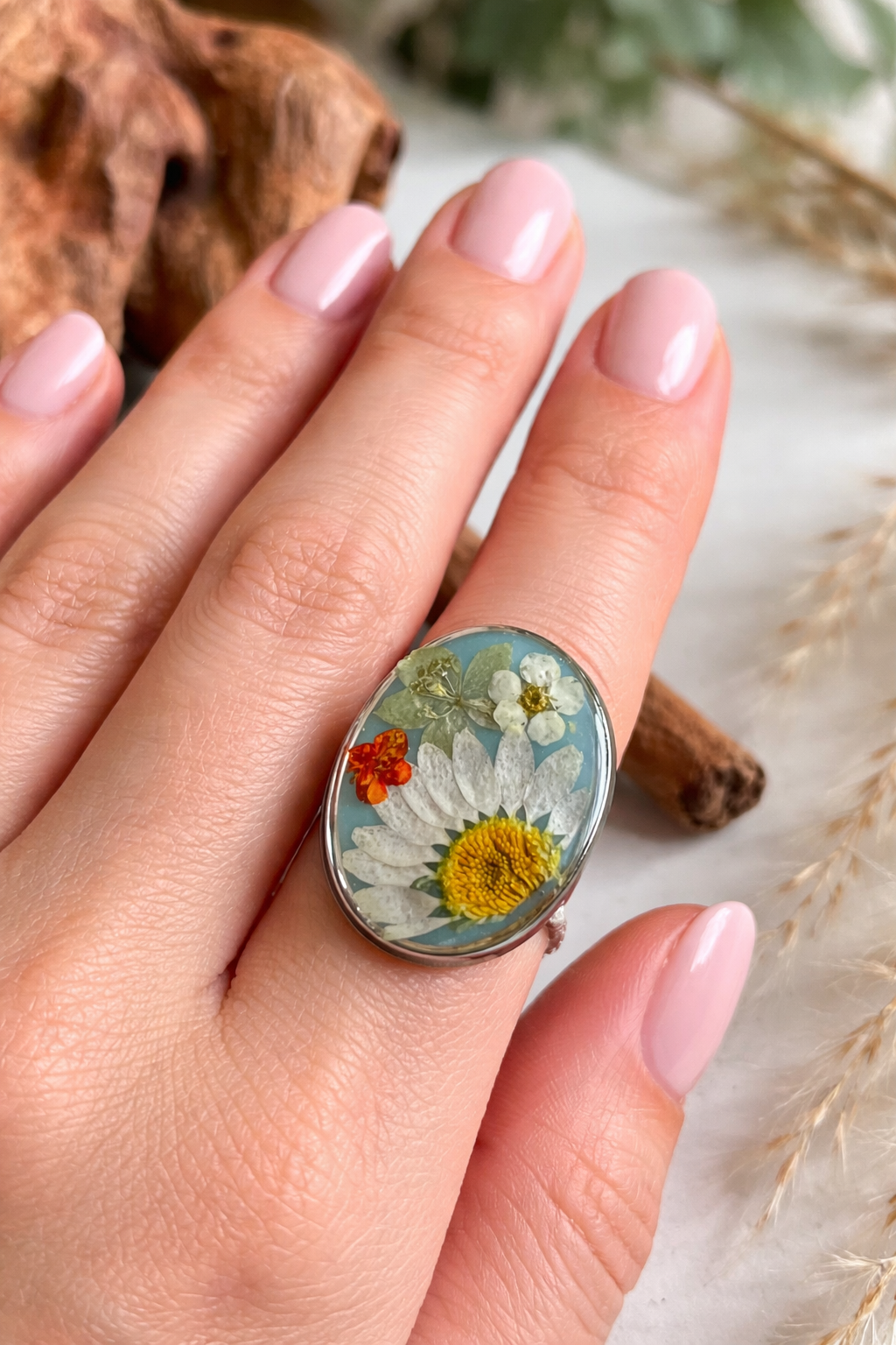 Wildflower Turquoise Ring