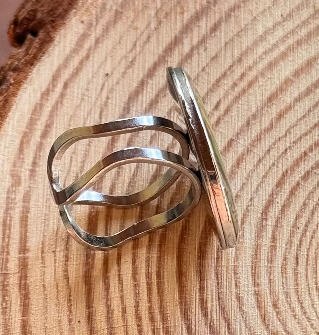Elegant Resin Jewelry Set and Ring