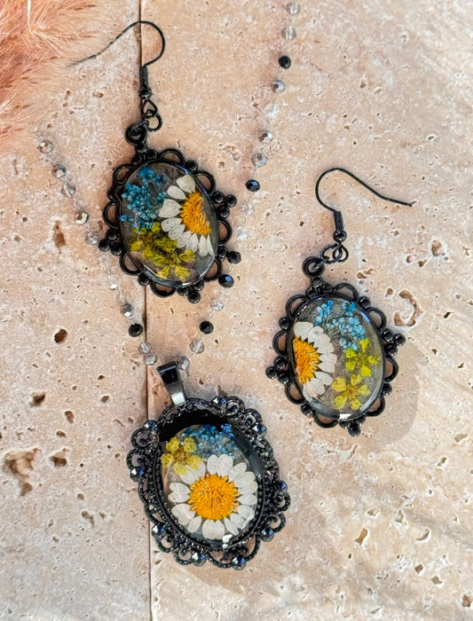 Vintage Nature Inspired Jewelry Set