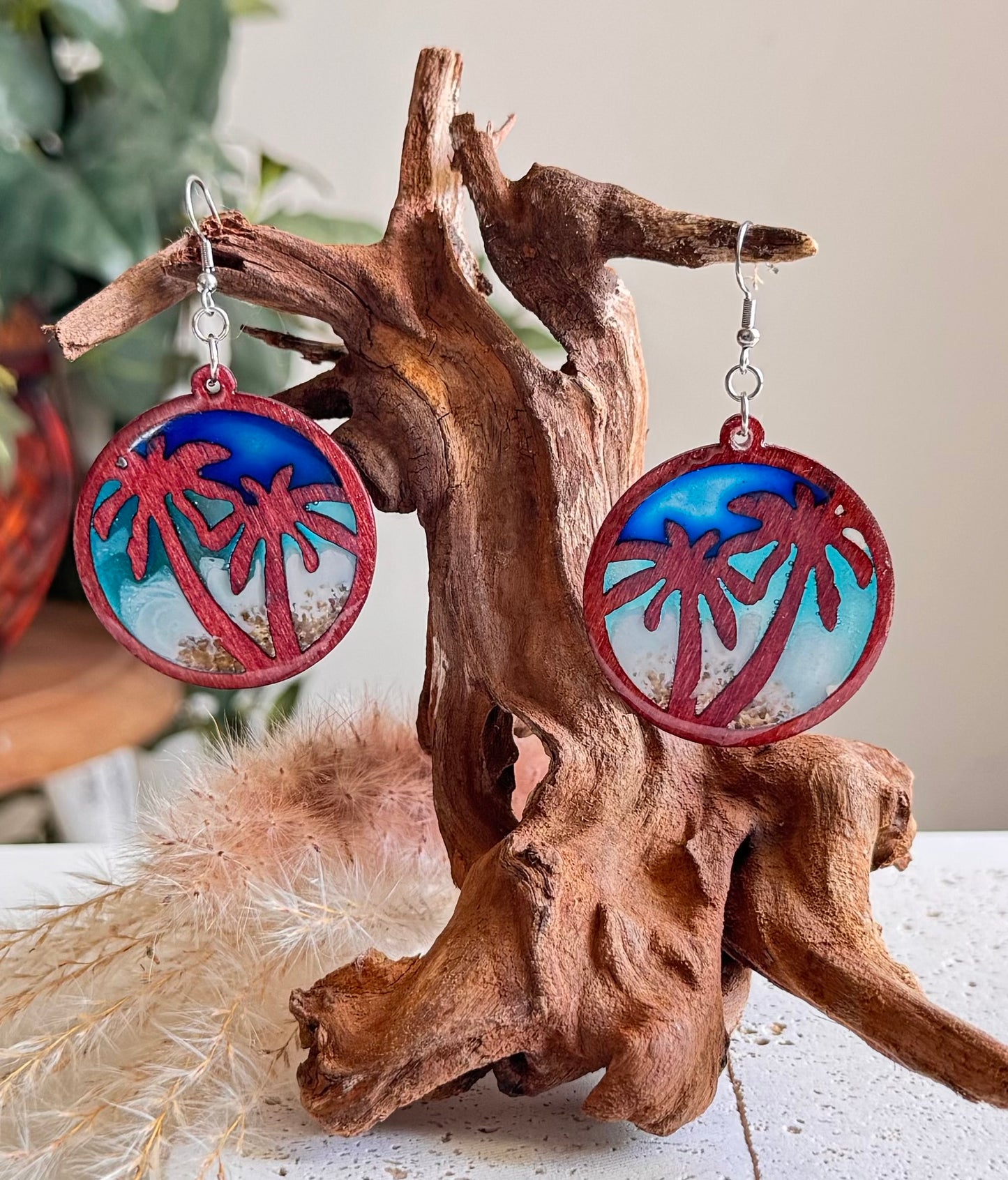 Palm Tree Beach Inspired