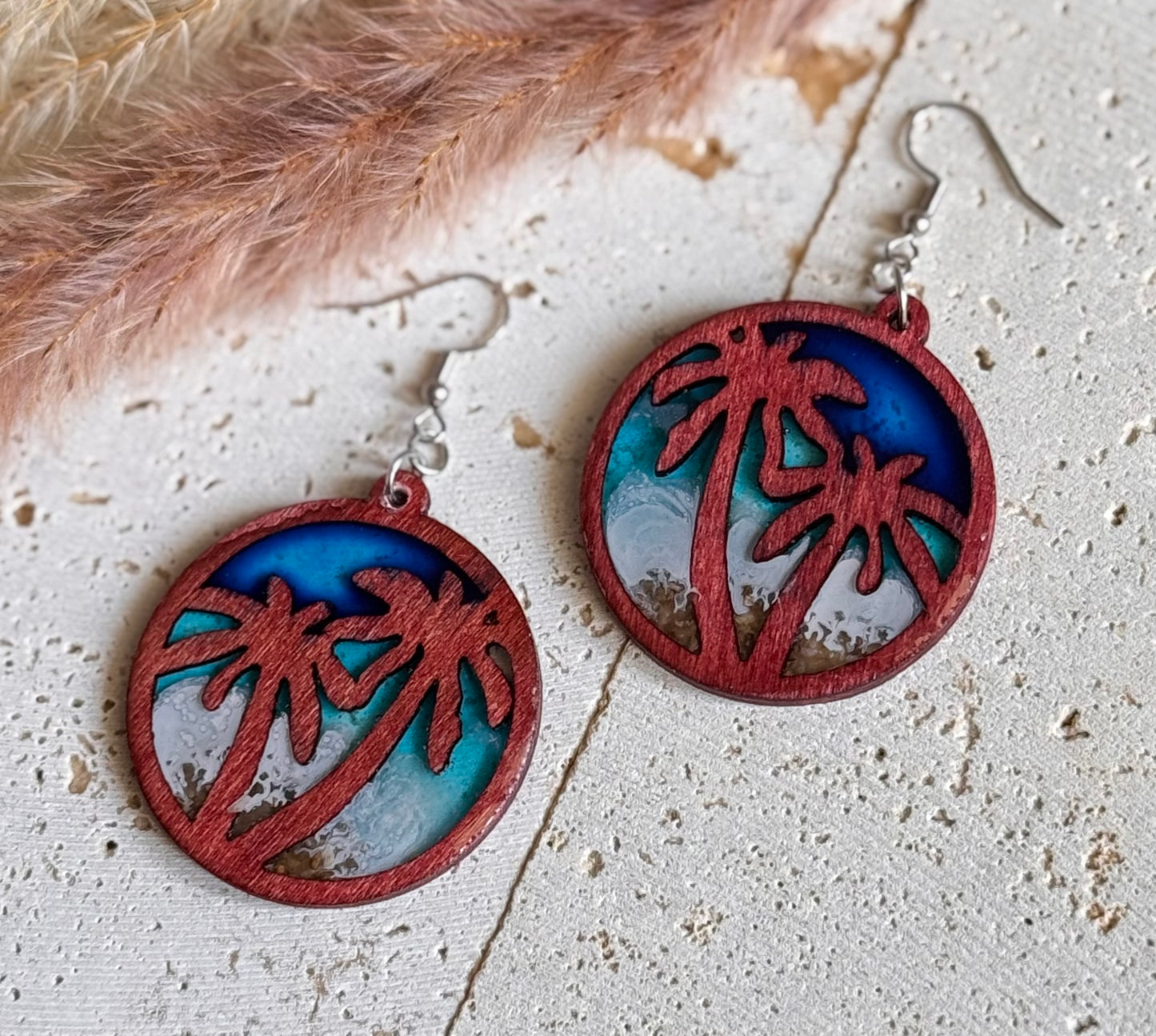 Palm Tree Beach Inspired