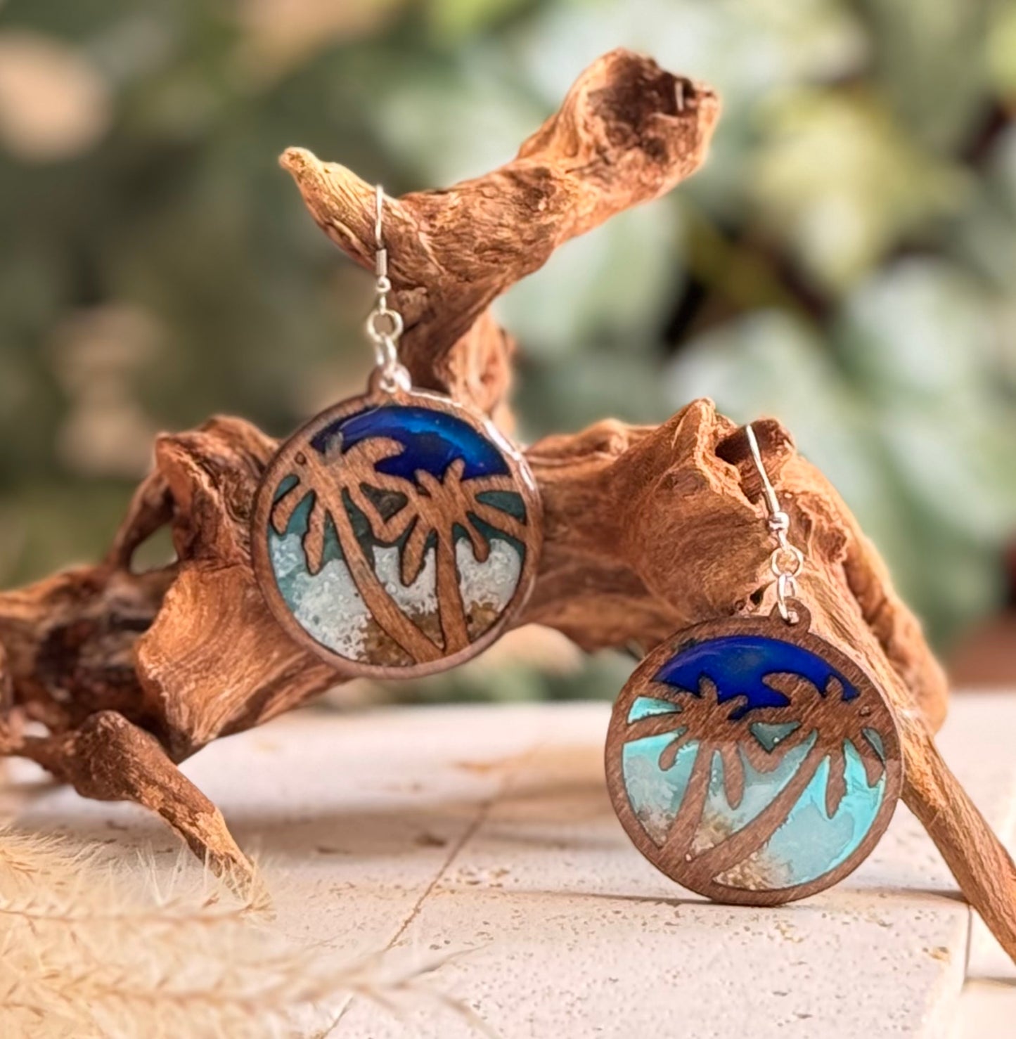 Palm Tree Beach Inspired