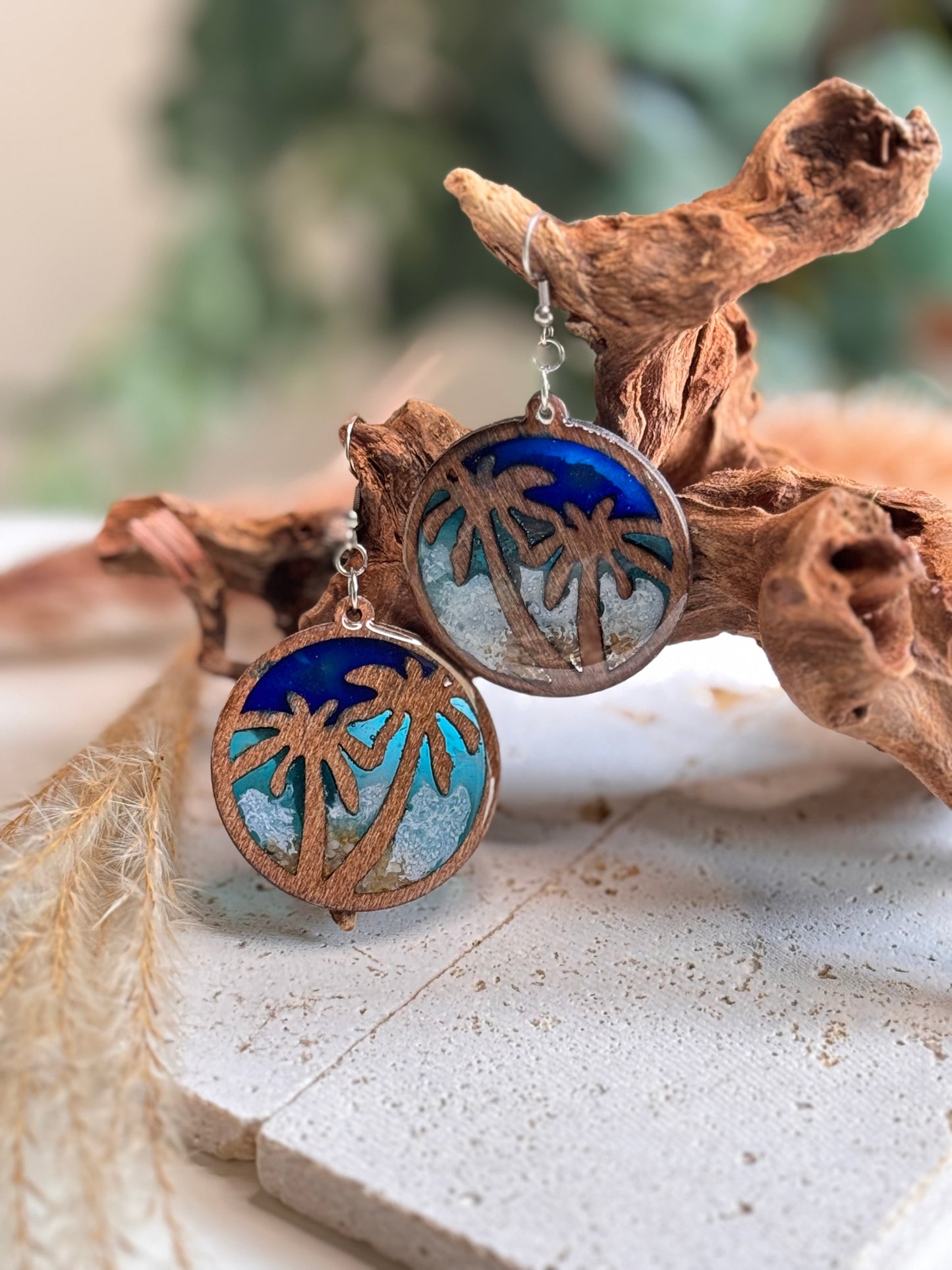 Palm Tree Beach Inspired