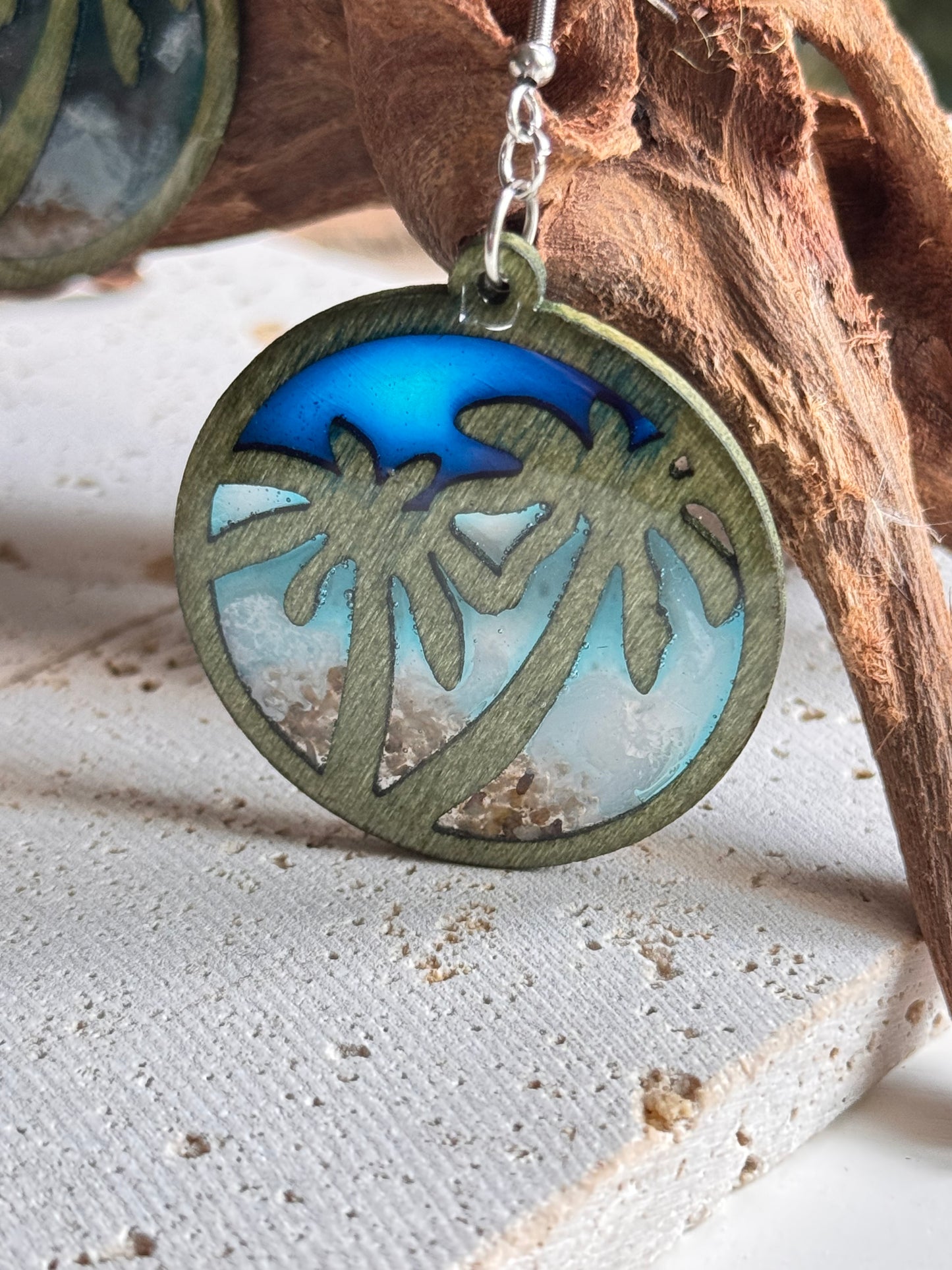Palm Tree Beach Inspired