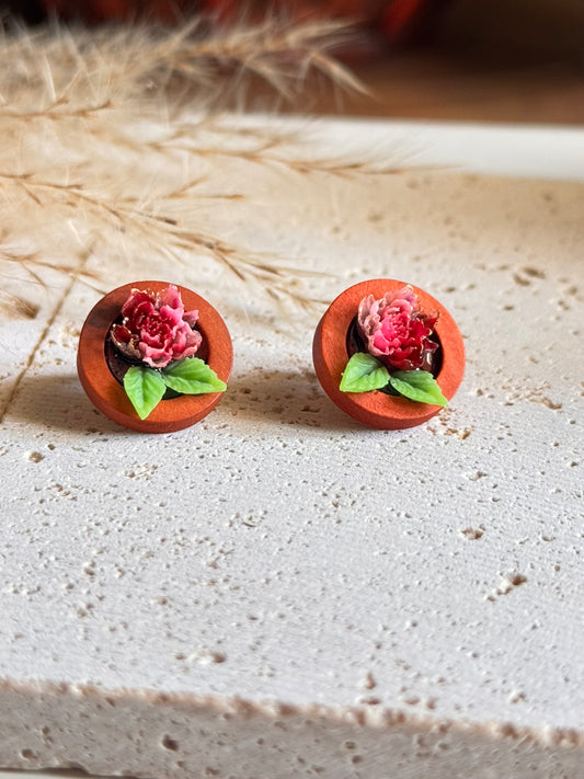 Tiny Flower Earrings