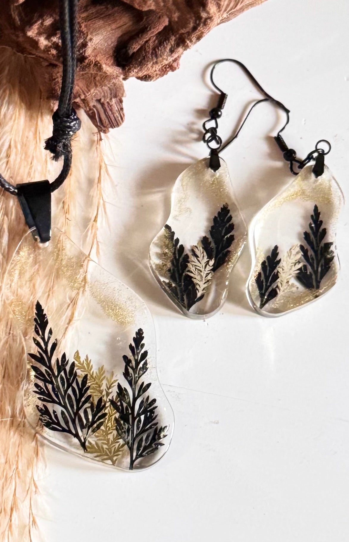 Leaf Jewelry Set