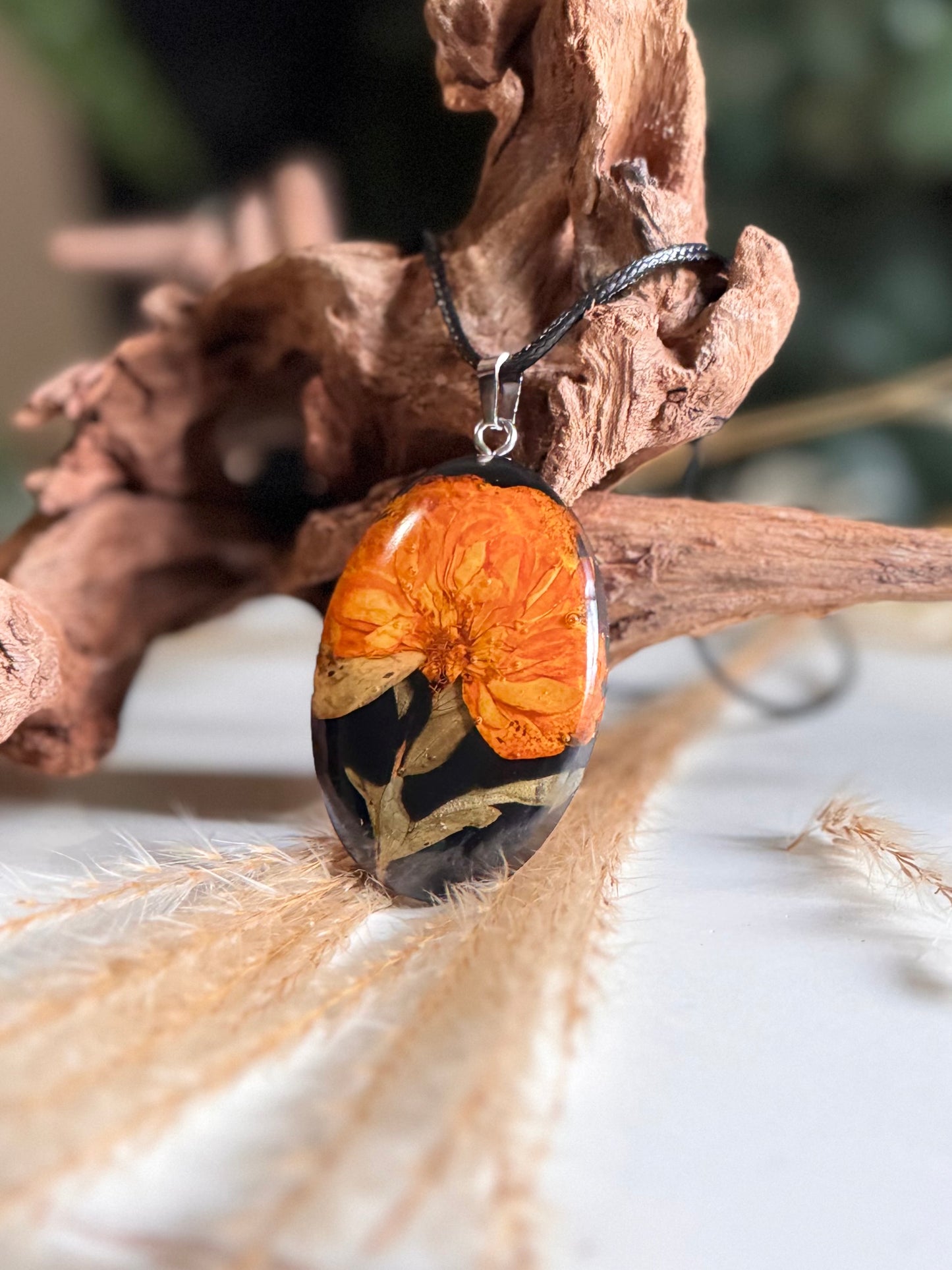 Nature's Orange Pendant