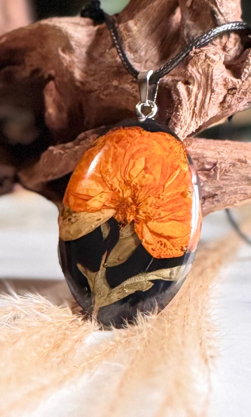 Nature's Orange Pendant