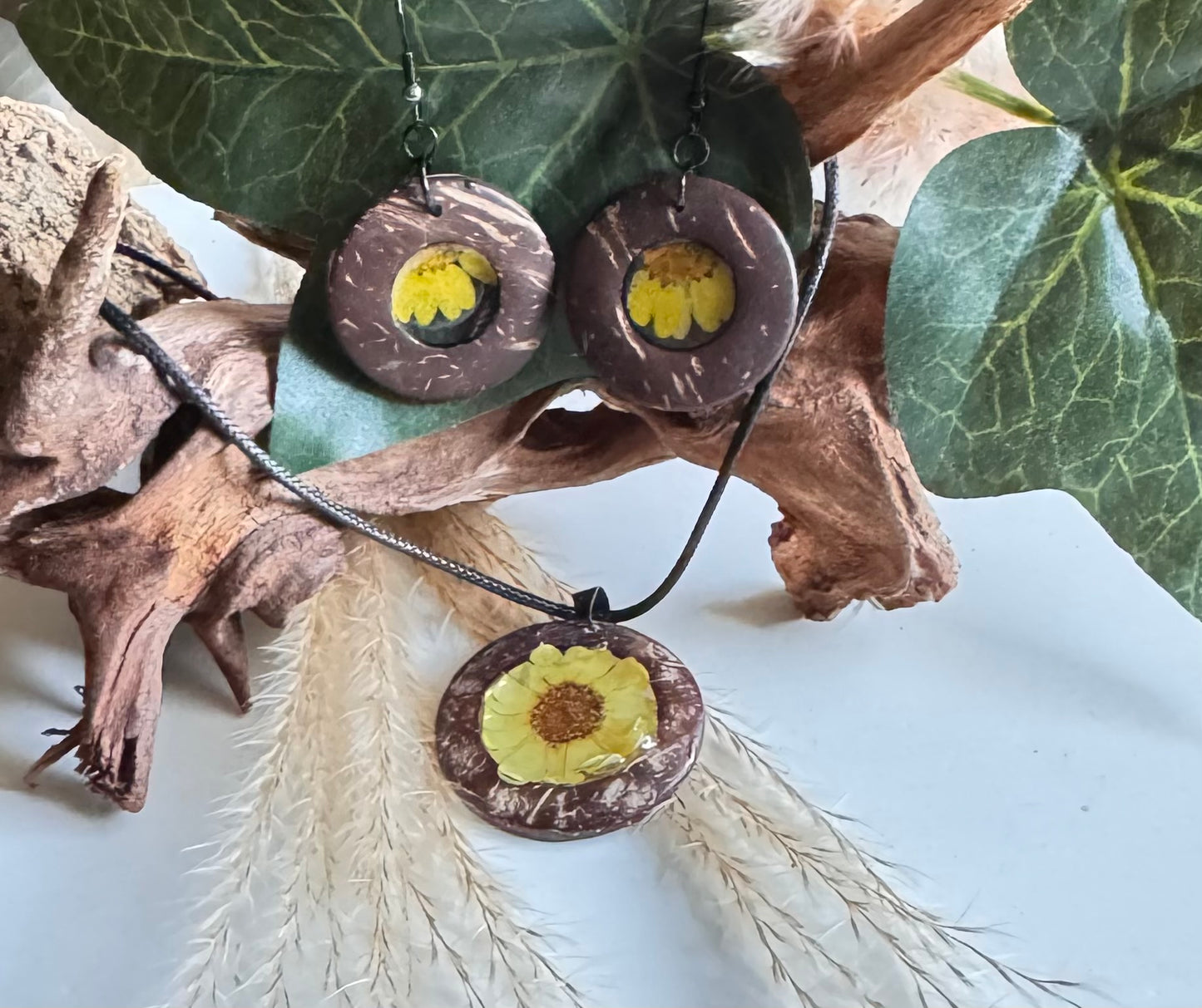 Coconut Wood Yellow Bloom