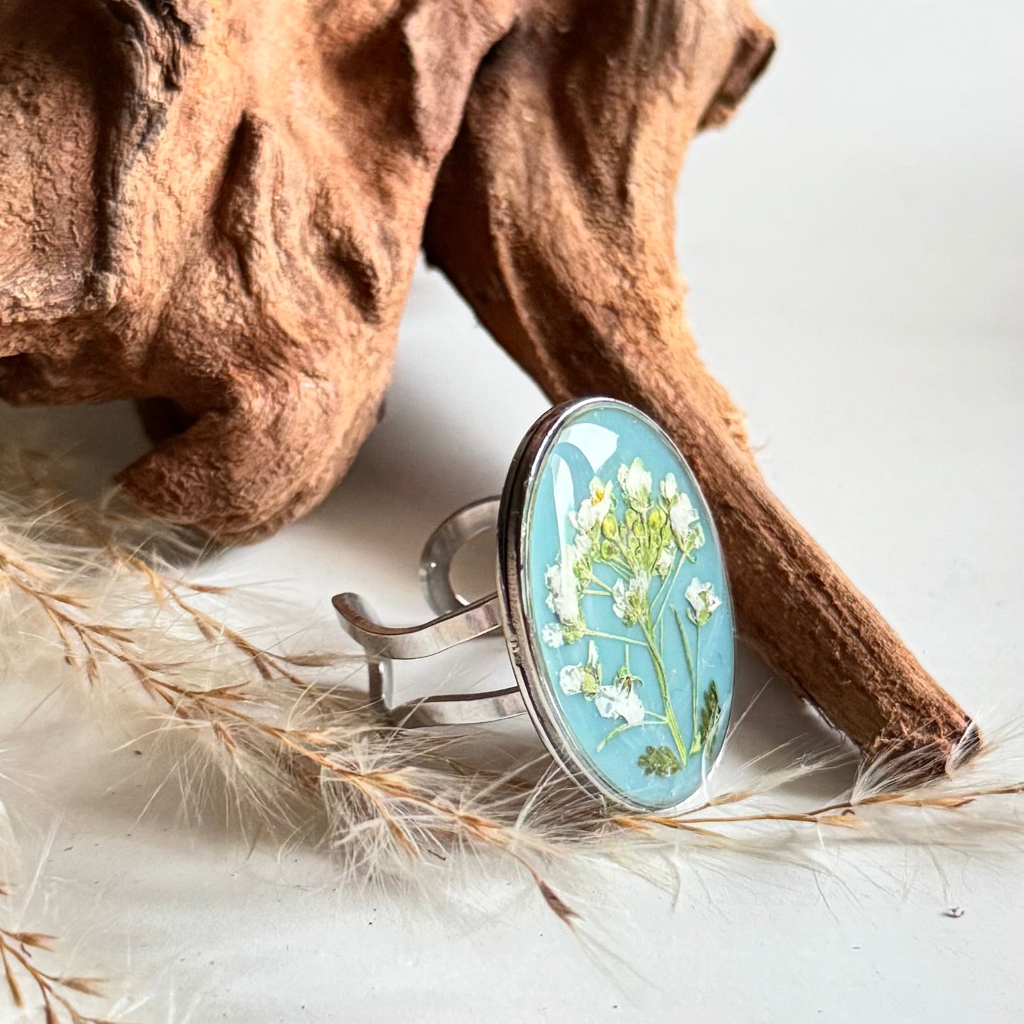 Flora Blue Ring