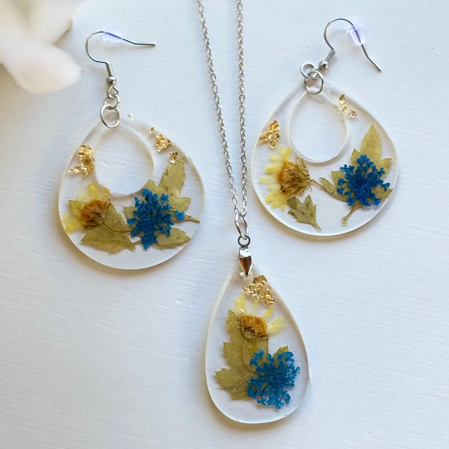 Blue Flower Set