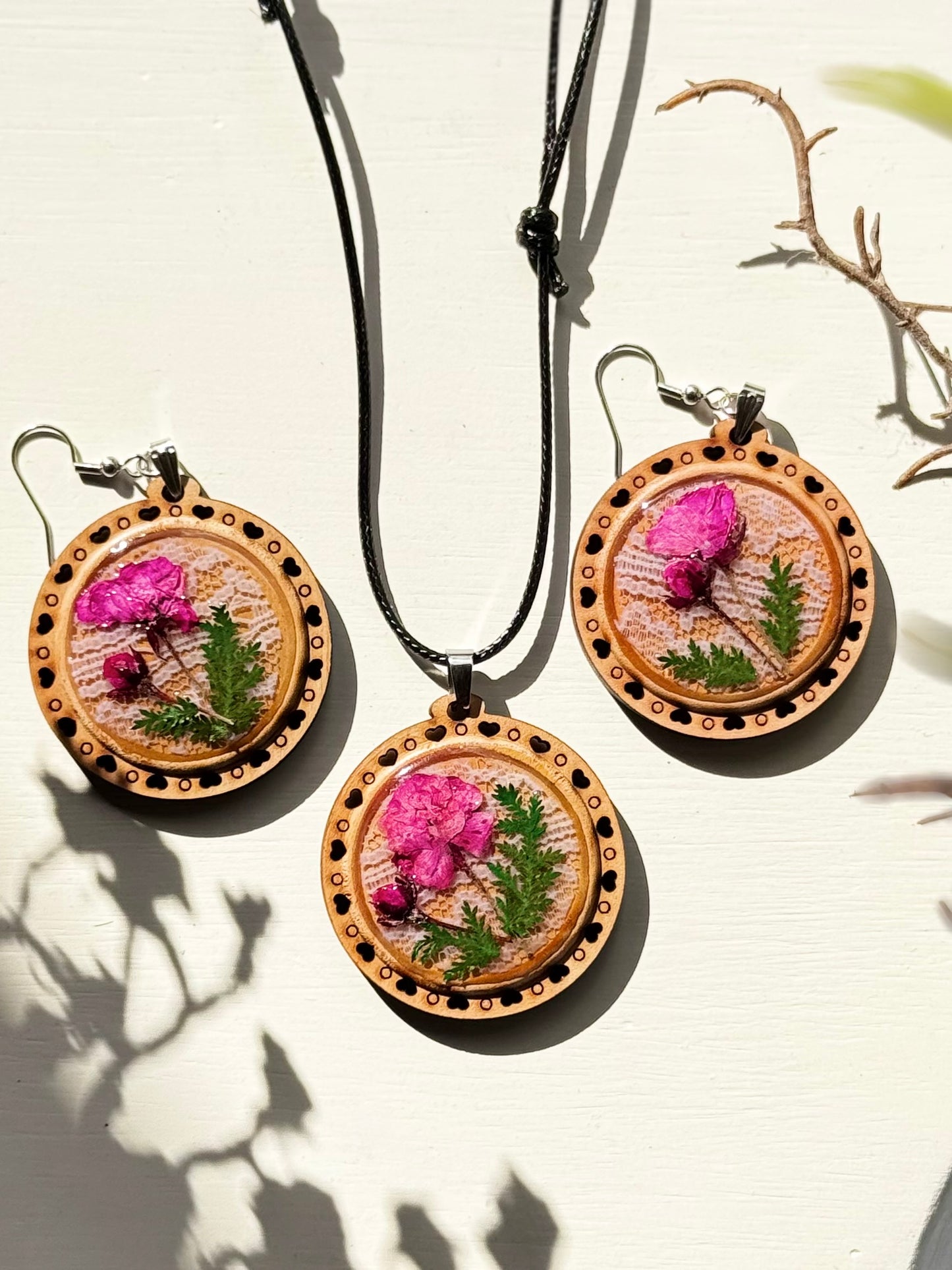 Bohemian Wood Resin Set