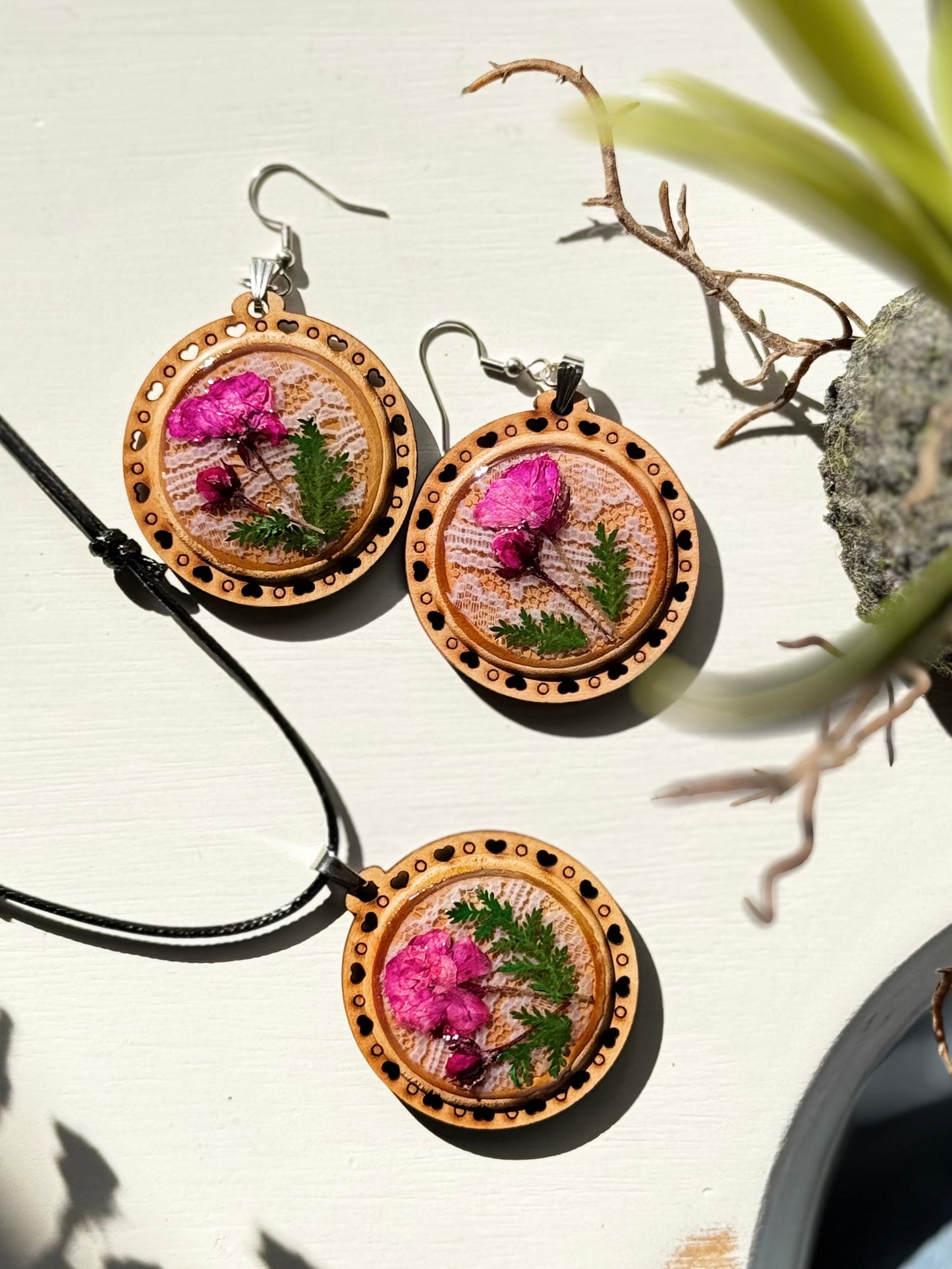Bohemian Wood Resin Set