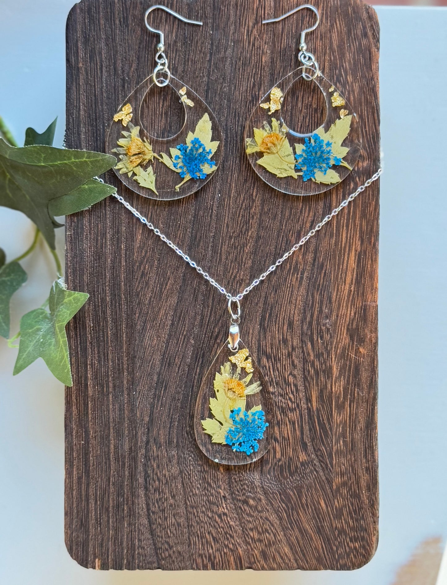 Blue Flower Set